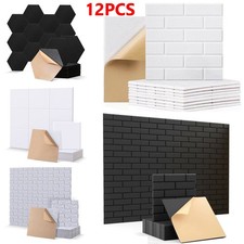 48x Acoustic Wall Panel Tiles
