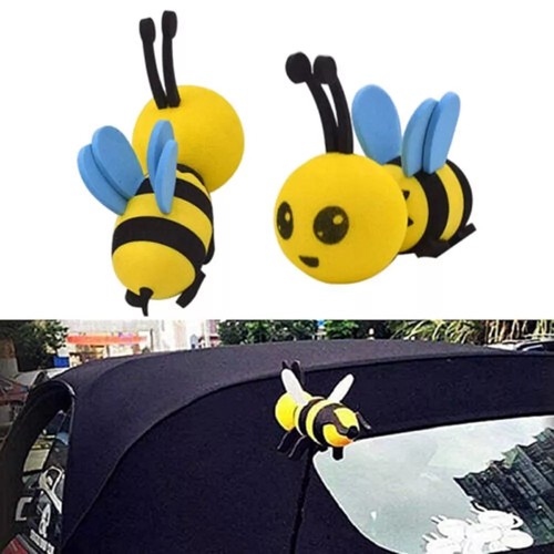 Cartoon honey bee - cartoon, car