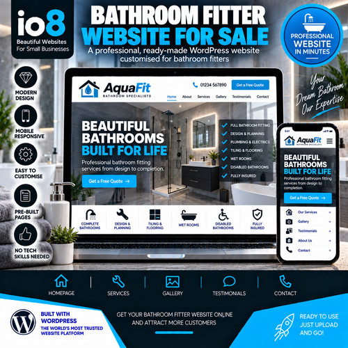 Bathroom fitter website - fitter,