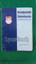 Old Savings Book Sparkasse