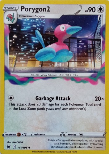 141 196 porygon2 uncommon - 141/196, |