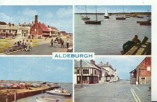 Suffolk Postcard - Views of Aldeburgh - Ref 11396A