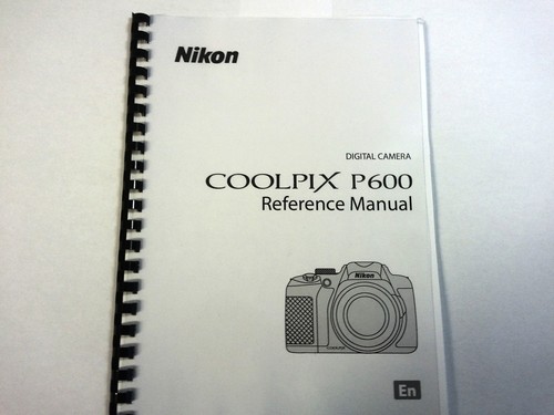 Nikon coolpix p600 printed - nikon,