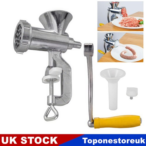 Hand manual meat grinder - manual,