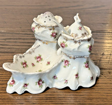VTG Porcelain CONDIMENT SET
