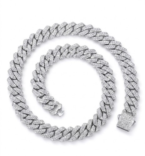 14mm iced out - 14mm, link