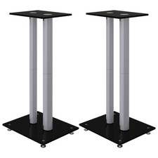 Speaker stands 2pcs black and - speaker,