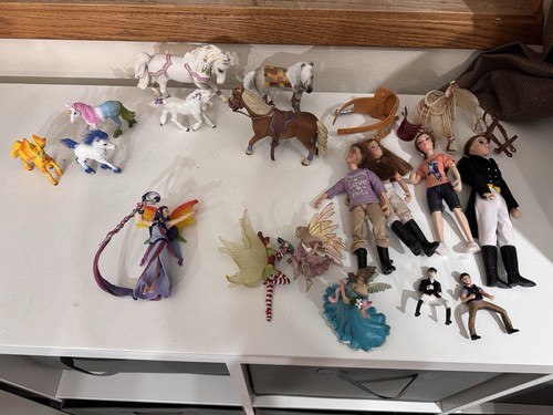 Breyer and schleich horses - schleich,,