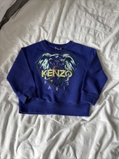 Boys Royal Blue Kenzo Jumper. 3 Yrs Play Wear.