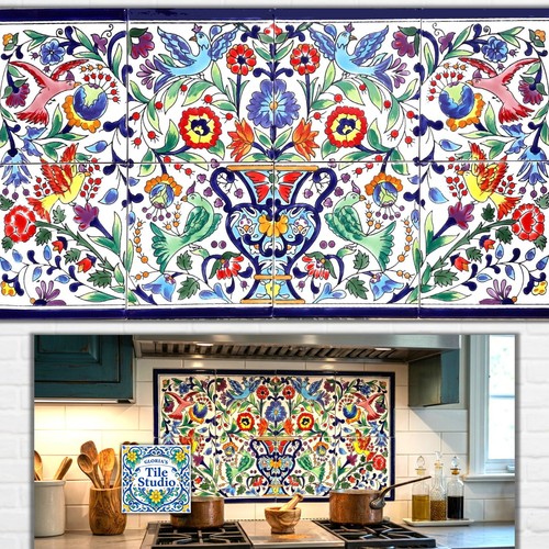 12inx24in floral design - 12inx24in,