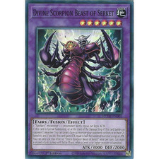 MZTM-EN005 Divine Scorpion Beast of Serket : Super Rare : 1st Edition : YuGiOh