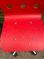 IKEA Jules Kids Chairs Red And