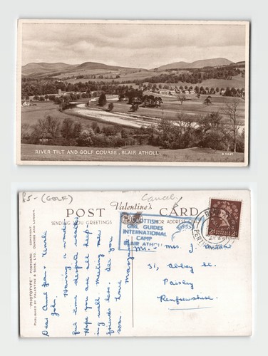 Postcard river tilt and - river,