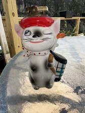 Vintage Porcelain Winking