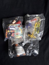 3 SEALED HAPPY MEAL TOYS (SEE