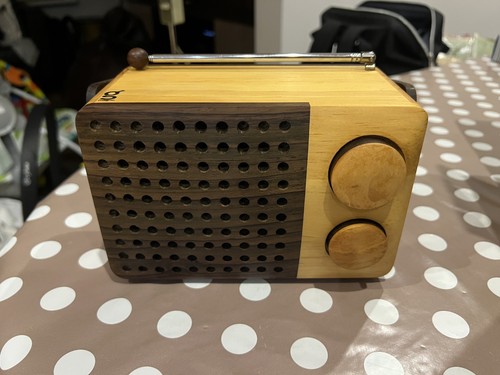 Magno wooden radio wr01a - magno, wr01a-2b/jp