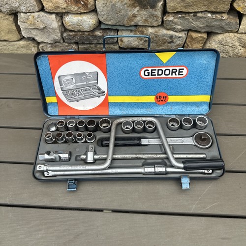 Vintage gedore socket set - socket,