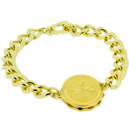 Sos talisman gold - plated, gents