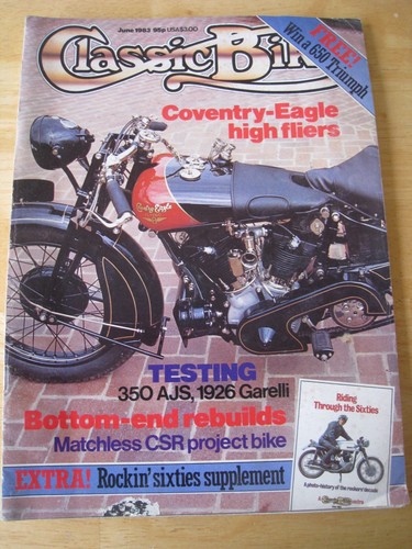 Classic bike magazine jun - magazine, 1983