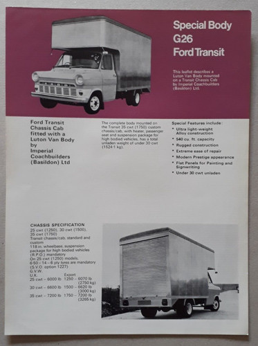 Ford transit luton - ford,