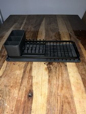 Brabantia Compact Dish Drying Rack Grey Kitchen Drainers Kitchen Essentials