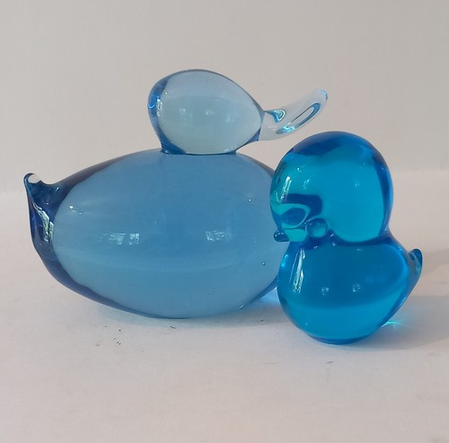 Murano style blue glass - murano, &