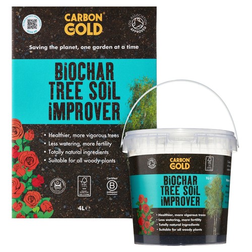 Carbon gold biochar tree soil - carbon,