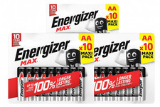 30x Energizer AA Max Alkaline