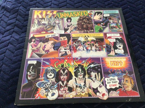 Kiss unmasked vinyl record - lp, record.