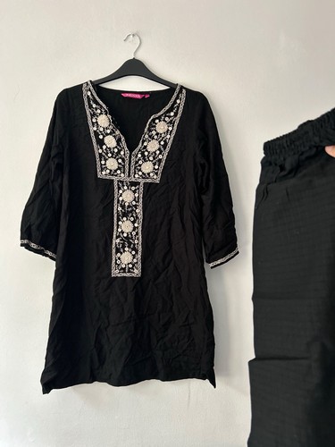 Black shalwar kameez - kameez, pakistani