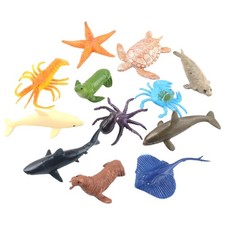 12x Sea Creatures Figures