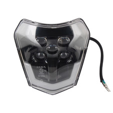 Motorcycle LED Headlight Plate