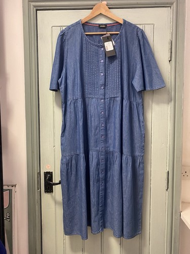 Ladies pomodoro denim - pomodoro, dress