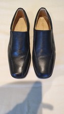 Men's Anatomic Gel, Quality, Slip-On Shoes, Size 9, BLACK Leather, Used and VGC
