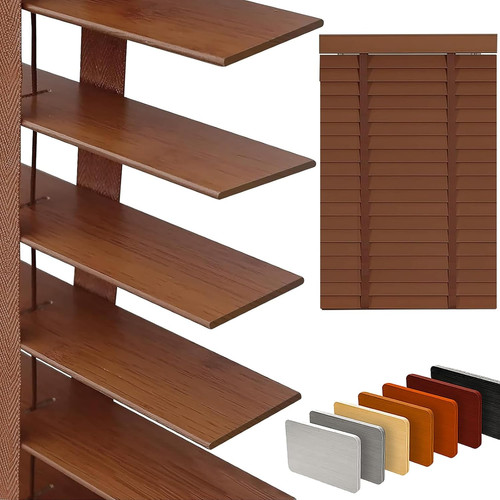 Slats wood blinds for - 2",