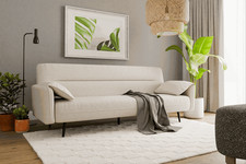 Sofa Bed CLAUDIA Stylish And Comfortable Convertible Sleeper 3-Seater DAKO®