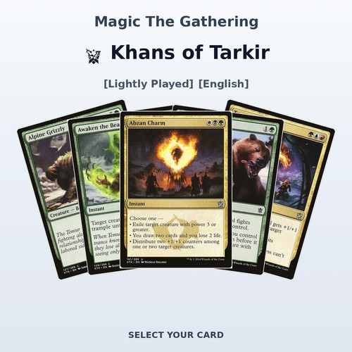Magic the gathering khans - magic,