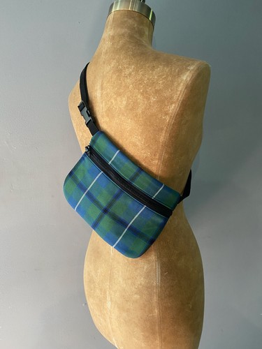 Tartan bum bag wallet - tartan, pouch