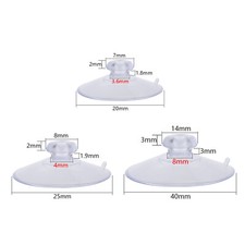 20Pcs PVC Vacuum Strong Clear