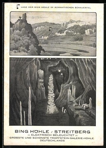 Postcard streitberg - postcard,