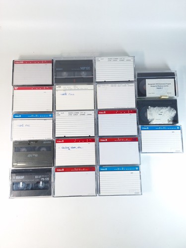 Lot mixed sony hi8 - mixed,