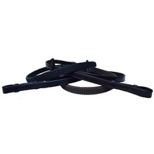 JHL Rubber Grip Reins Black