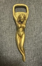 A Vintage Brass Nude Lady