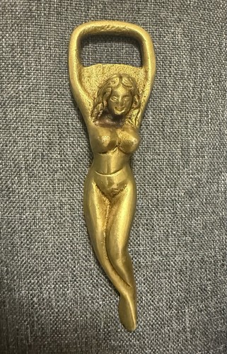 Vintage brass nude - vintage,