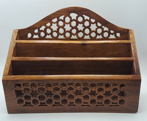 Vintage hand carved sheesham - hand,