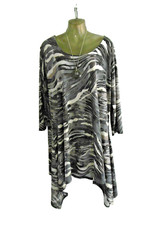 Tunic Top David Emanuel Grey
