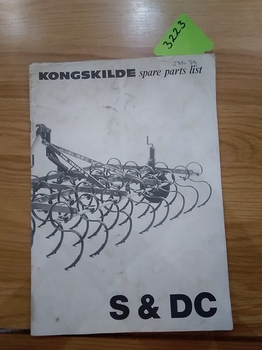 Kongskilde dc cultivator - &,