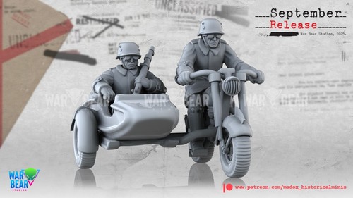 28mm ww2 polish - ww2, motorbike