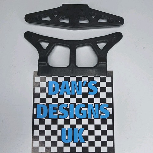 Team losi front rear shock - front,