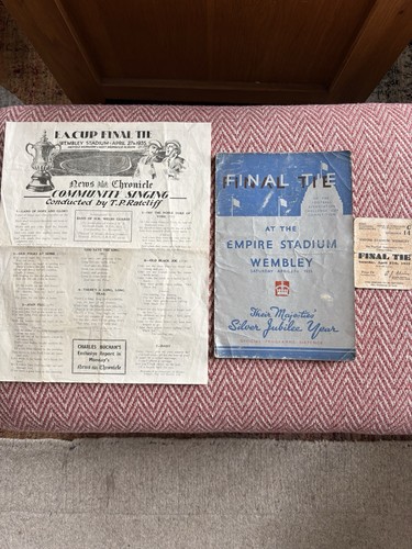 Cup final programme - fa,